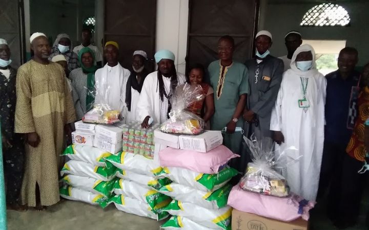 Des vivres aux musulmans de Taabo